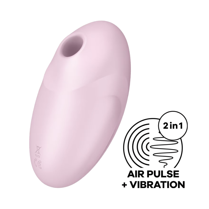 Satisfyer Vulva Lover 3 Vibrator - Pink - Club X
